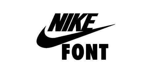 nike logo font download